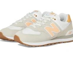 New Balance Classics 574 Timberwolf/Alpha Orange Hot