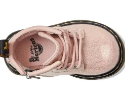 Dr. Martens Kid's Collection Shoes|Shoes<1460 (Big Kid) Powder Pink Glitter