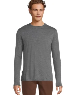 Activewear|T-Shirts|Icebreaker 125 Cool-Lite™ Sphere III Long Sleeve Tee Midnight Navy Heather