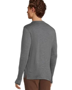 Activewear|T-Shirts|Icebreaker 125 Cool-Lite™ Sphere III Long Sleeve Tee Midnight Navy Heather