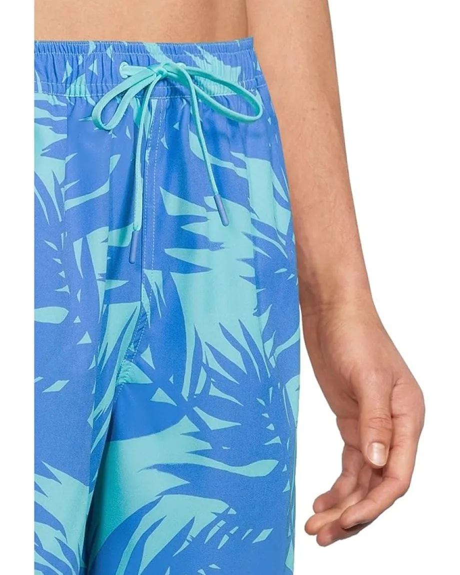 Activewear|Board Shorts|Vineyard Vines 7" Printed Piped Chappy Trunks Turqs