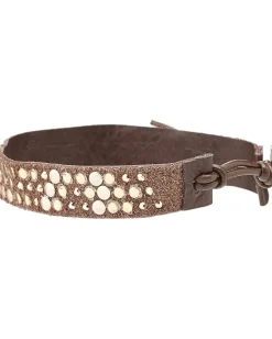 Chan Luu 6" Bracelet Rose Gold/Brown Outlet