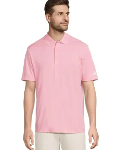 Activewear|adidas Golf adi Performance Short Sleeve Golf Polo Shirt Light Pink