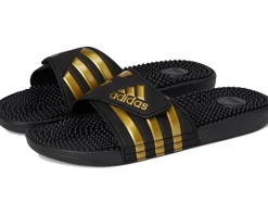 adidas Adissage Core Black/Gold Metallic/Core Black