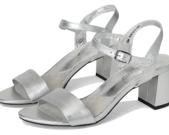 David Tate Heels|Sandals<Ageless Silver Matte