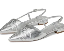 Women Vince Camuto Agnes Bunched Toe Slingback Flat Mules