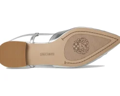 Women Vince Camuto Agnes Bunched Toe Slingback Flat Mules