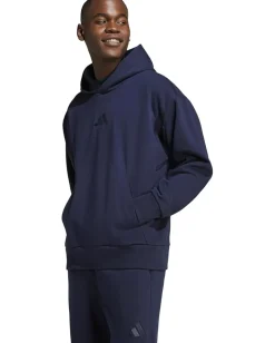 adidas All SZN Fleece Hoodie Ink Discount