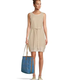 HOBO All That Tote Large Blue Journey Bandana Outlet