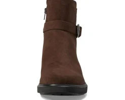 Boots|Boots|ECCO Amsterdam Buckle Ankle Boot Coffee Suede