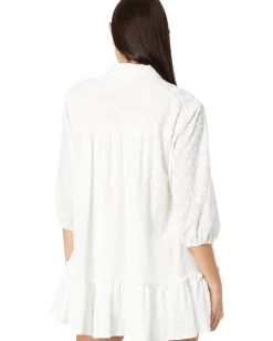 line and dot Angelica Mini Dress Ivory Sale