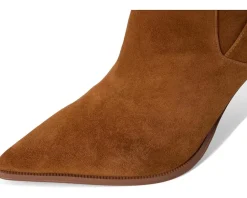 Boots|Boots|Franco Sarto Appia Pointed Toe Dress Bootie Saddle Brown