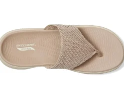 Sandals|Sandals|SKECHERS Arch Fit 2.0 Quick-Dry 3-Pt Taupe