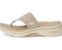 Sandals|Sandals|SKECHERS Arch Fit 2.0 Quick-Dry 3-Pt Taupe