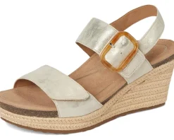 Aetrex Heels|Sandals<Ashley Champagne