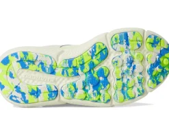 Under Armour Kids Shoes<Assert 10 Sneakers (Big Kid) Summit White/High Vis Yellow/Blue Atlantis