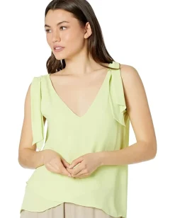 BCBGMAXAZRIA Asymmetrical Cami Citron Hot