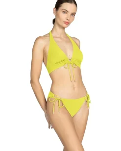 Robin Piccone Aubrey Halter Top Honeydrew Best