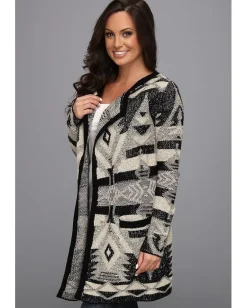 Lucky Brand Aztec 3Rd Piece Black Multi New