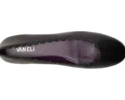 Flats|Vaneli Baird Black Soft Nappa