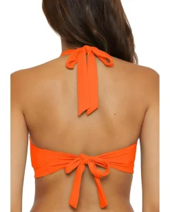 BECCA Activewear|Swimwear<Baja Mar Harmony Bandeau Top Carrot