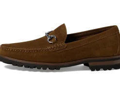 Loafers|Loafers|Johnston & Murphy Collection Baldwin Lug Bit Snuff English Suede