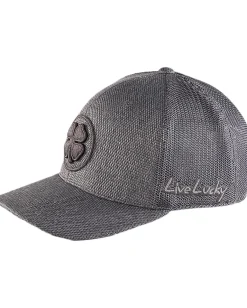Accessories|Accessories|Black Clover Bamboo 3 Adjustable Hat Charcoal Clover/Charcoal