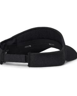 Women Black Clover Bamboo Visor 2 Adjustable