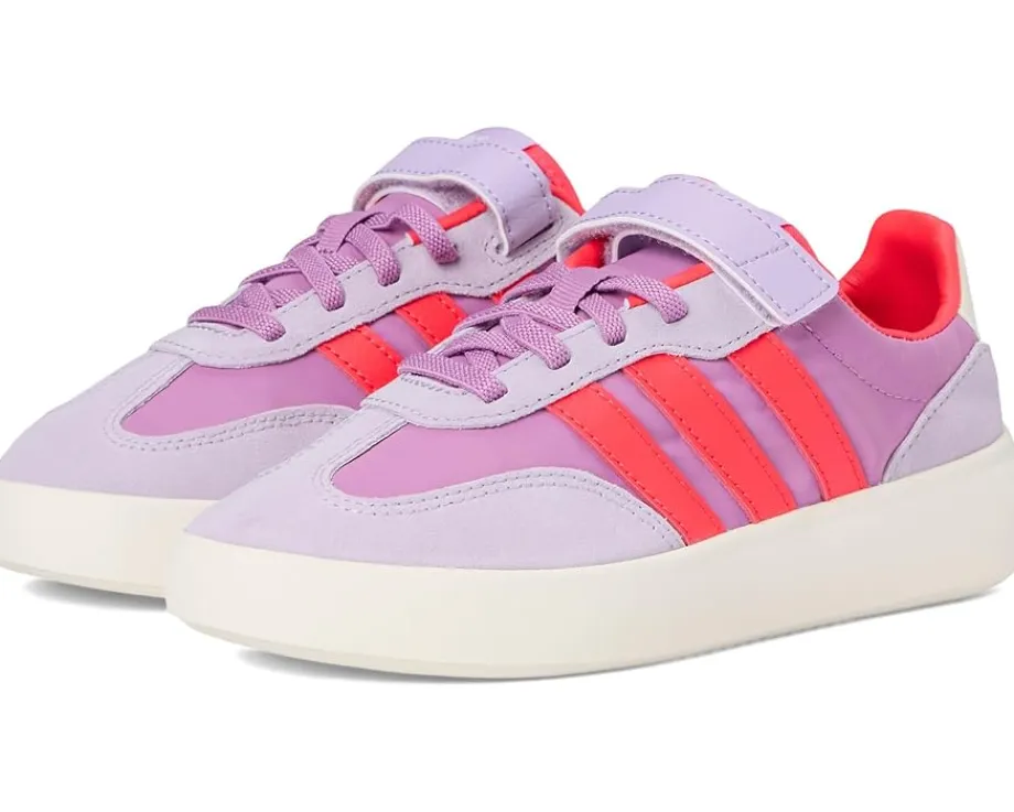 adidas Kids Barreda Decode Shoes (Little Kid) Preloved Purple/Lucid Red/Powder Plum