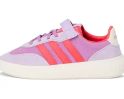 adidas Kids Barreda Decode Shoes (Little Kid) Preloved Purple/Lucid Red/Powder Plum