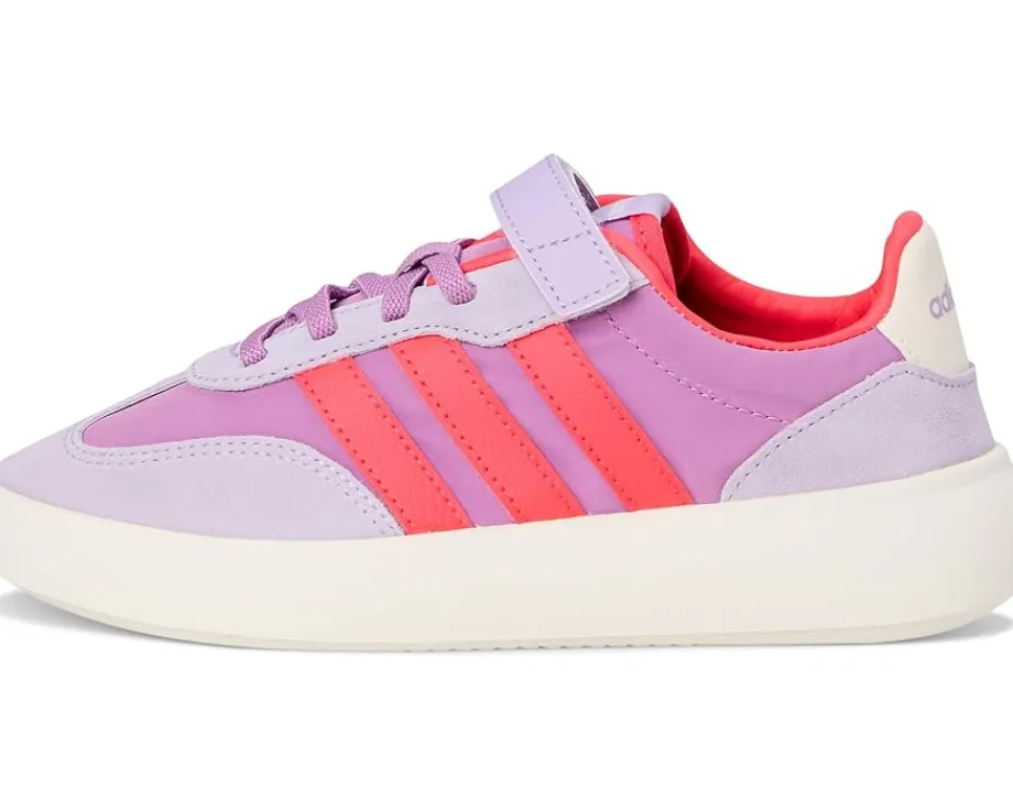 adidas Kids Barreda Decode Shoes (Little Kid) Preloved Purple/Lucid Red/Powder Plum