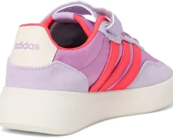 adidas Kids Barreda Decode Shoes (Little Kid) Preloved Purple/Lucid Red/Powder Plum
