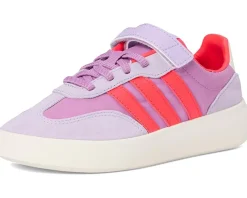 adidas Kids Barreda Decode Shoes (Little Kid) Preloved Purple/Lucid Red/Powder Plum