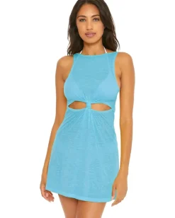 BECCA Beach Date Knot Dress Cover-Up Crystal Seas
