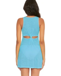BECCA Beach Date Knot Dress Cover-Up Crystal Seas