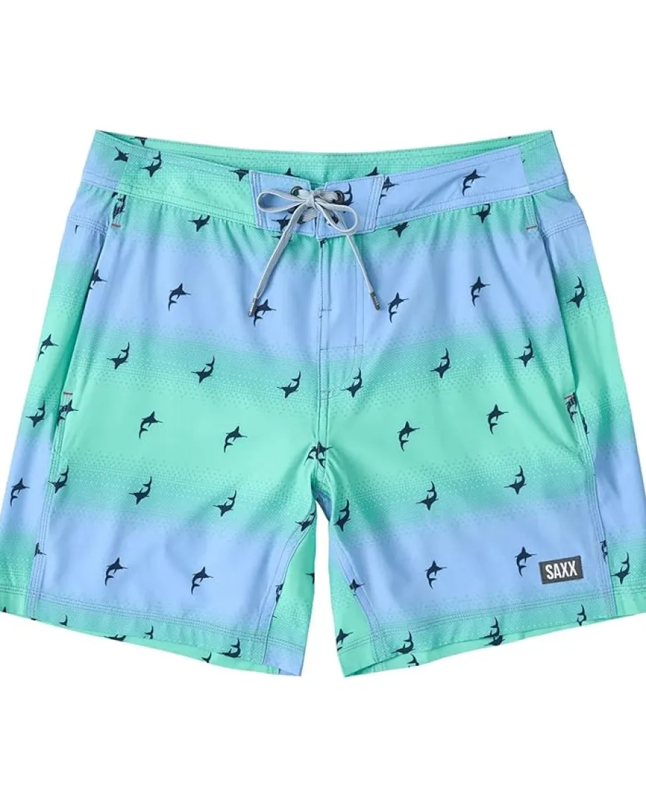 SAXX UNDERWEAR Betawave 2-in-1 17" Boardie with Hydro Liner