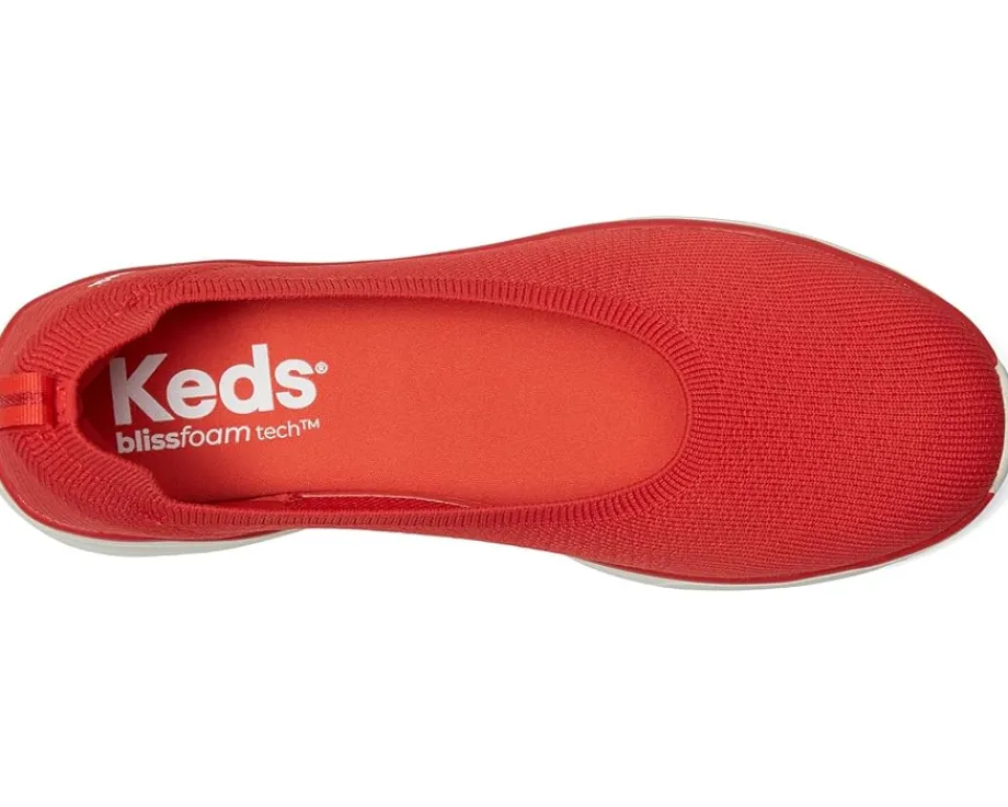 Keds BlissWalk Skimmer Red Knit Discount
