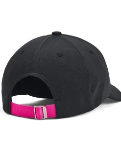 Under Armour Blitzing Hat Adjustable (Little Kids/Big Kids) Black/Rebel Pink New