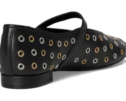 Bernardo Flats<Borden Grommet Black