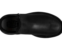 Hey Dude Boots|Boots<Branson Craft Leather Boot Black/Black