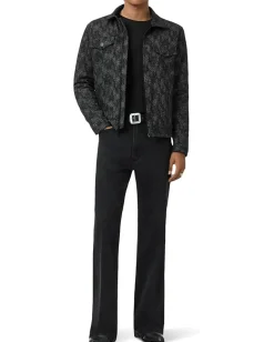 Activewear|T-Shirts|John Varvatos Brasse Crew K7009W25 Black