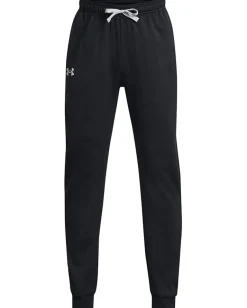Clothing|Under Armour Kids Brawler 2.0 Tapered Pants (Big Kids) Black/Mod Gray