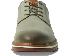 Johnston & Murphy Oxfords|Oxfords<Braydon Plain Toe Grey