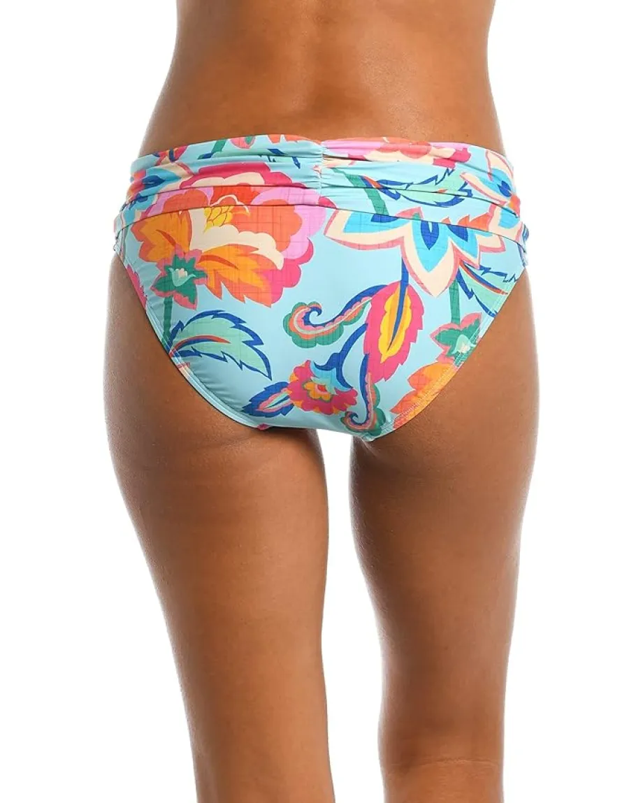 La Blanca Swimwear|Swimsuits & Cover-Ups<Breezy Beauty Shirred Band Hipster Multi