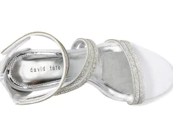 David Tate Heels|Sandals<Bride White Satin