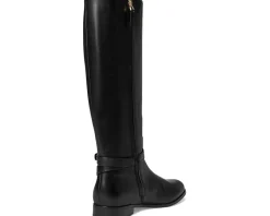 Boots|Boots|Lauren Ralph Lauren Brooke II Burnished Leather Tall Boots Black