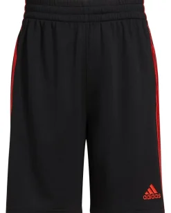 Kids/BOY adidas Kids C 3S Mesh Short 24(Toddler/Little Kid)