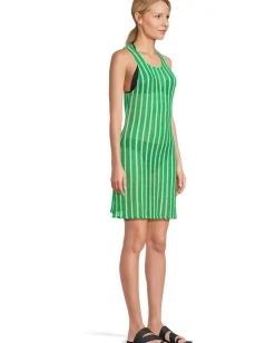 BECCA Cabo High Neck Dress Emerald Discount