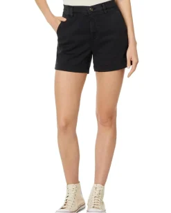Activewear|AG Jeans Caden High Rise Tailored Trouser Shorts Sulfur Black