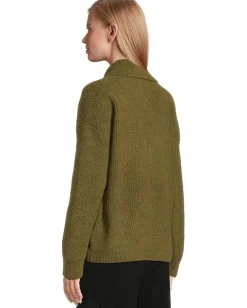 Michael Stars Sweaters<Cali Ribbed Zip-Up Topiary